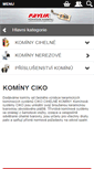 Mobile Screenshot of ciko-komin.cz